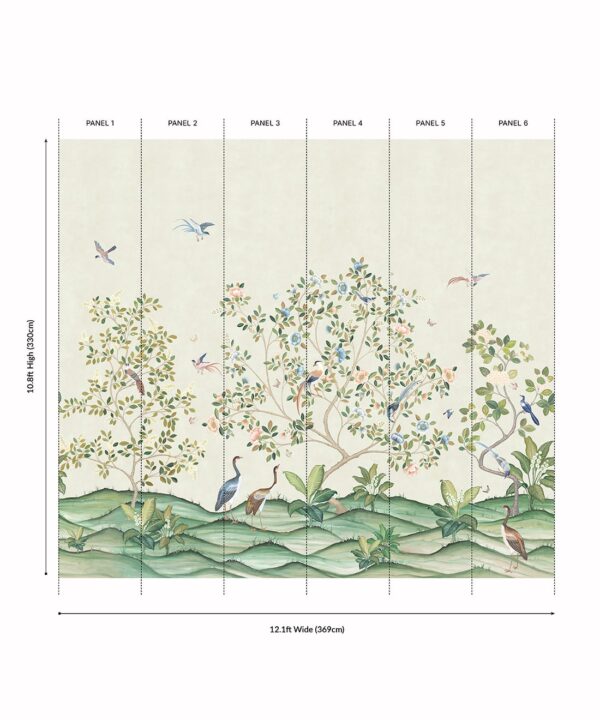 Spring Landscape Mural - Image 9