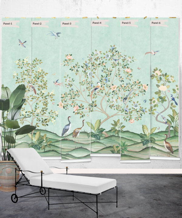 Spring Landscape Mural • Seaspray • Rolls