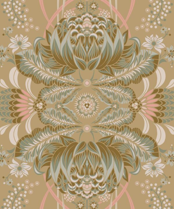 Bush Beauty Wallpaper • Toffee • Swatch