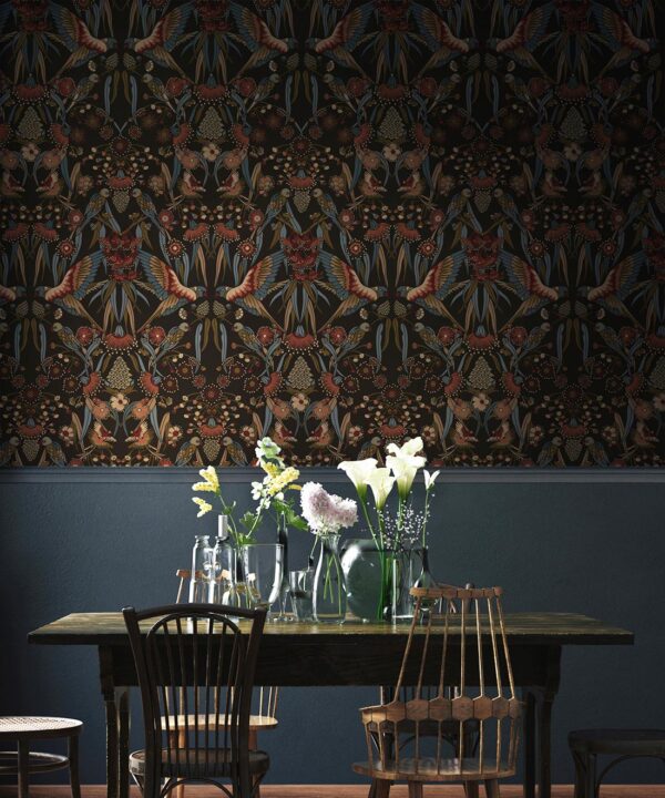 Gumnut Paradise Wallpaper •Monsoon • Insitu