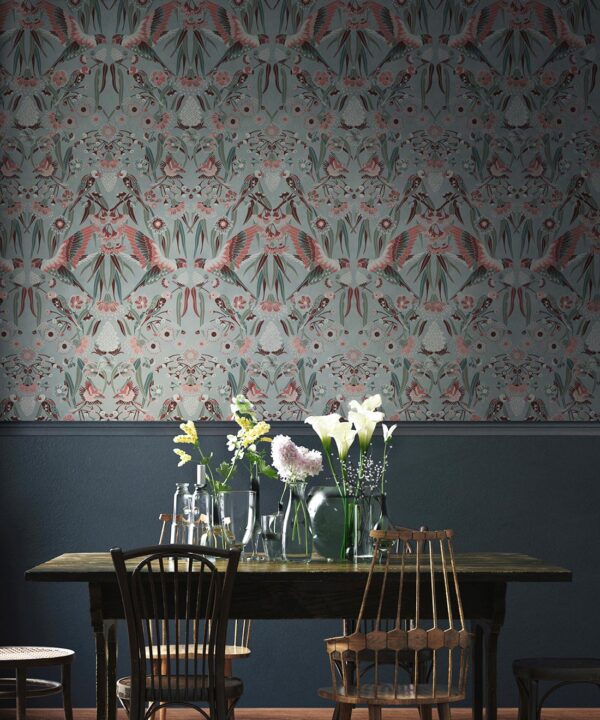 Gumnut Paradise Wallpaper •Tropical • Insitu