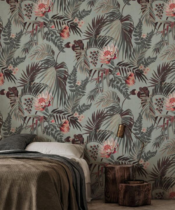 Gumnut Paradise Wallpaper • Glacier • Insitu