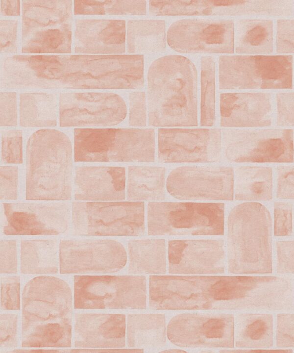 Formes Wallpaper • Salmon Light Beige • Swatch