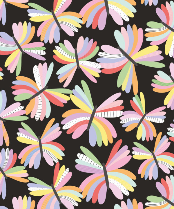 Flutter Wallpaper • Black • Swatch