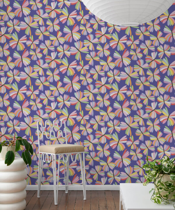 Flutter Wallpaper • Periwinkle • Insitu