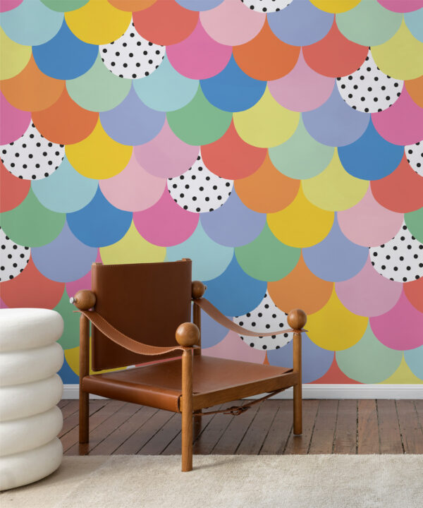 Happy Scales Mural • Bright Spot • Insitu