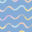 Happy Waves Wallpaper • Blue • Swatch