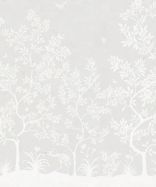 Grandiflora Mural • Gris • Swatch