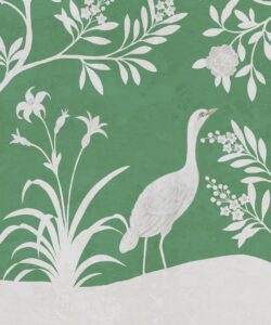 Grandiflora Mural • Vert • Scale