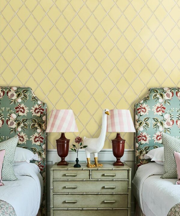 Colony Wallpaper • Rattan & Cane • Insitu