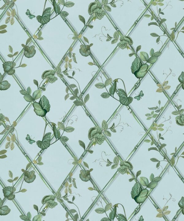 Petite Ivy Wallpaper • Light Provence • Swatch