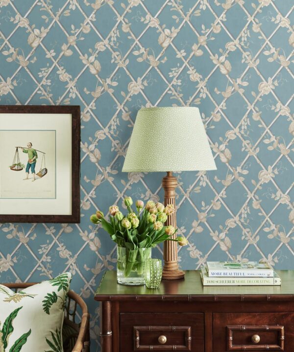 Petite Ivy Wallpaper • Provence & Cane • Insitu