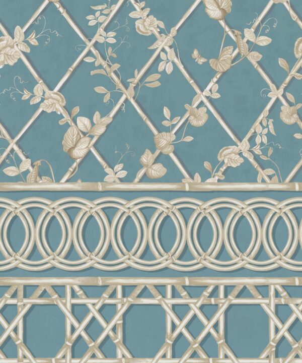 Ivy Frieze Mural • Provence & Cane • Swatch