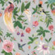 Gardenia Wallpaper • Opal • Swatch