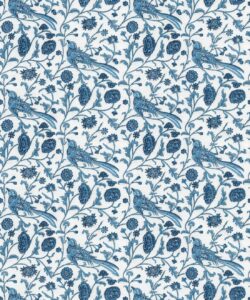 Vintage Bluebirds Wallpaper • Swatch