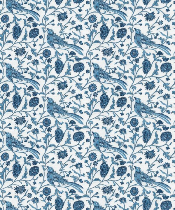 Vintage Bluebirds Wallpaper • Swatch