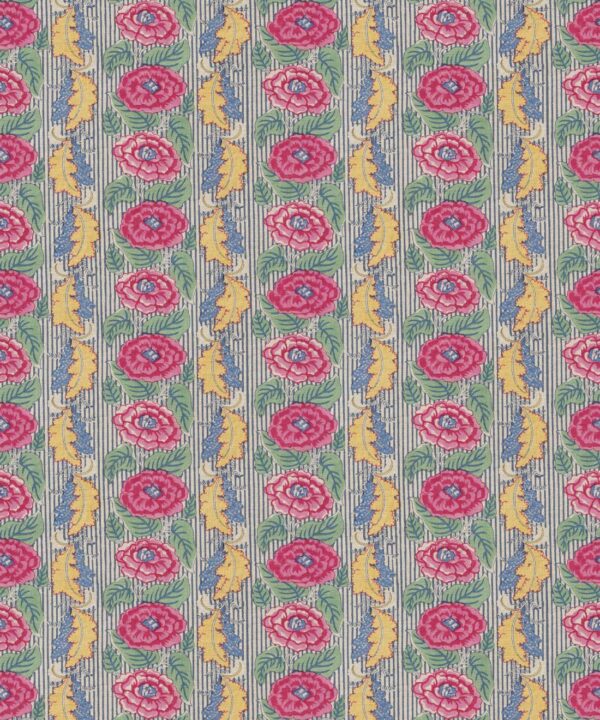 French Roses Wallpaper • Multi Natural • Swatch