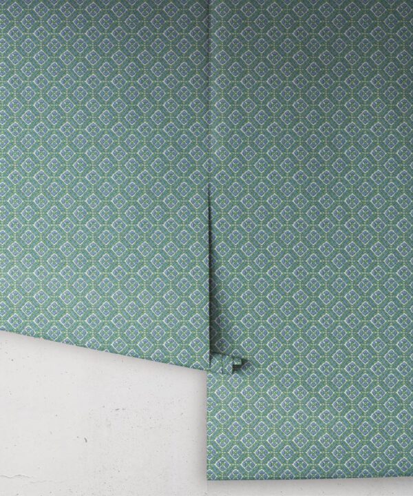 Istanbul Wallpaper • Green Sky Ivory • Rolls