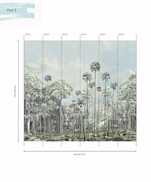 Kingdom Home • Kimberly Mural • Eucalyptus