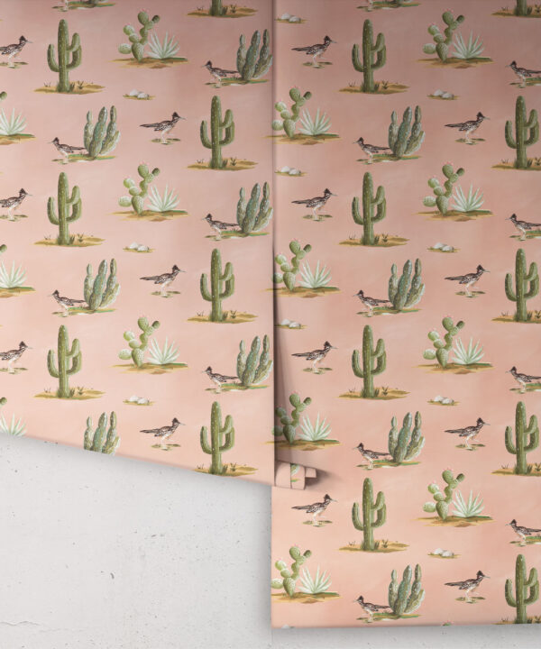 Roadrunner Wallpaper - Colorway: Dusty - Rolls