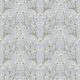 Wallpaper Republic - Floral Emporium Collection - Daisy Damask - Dusty Blue - Swatch