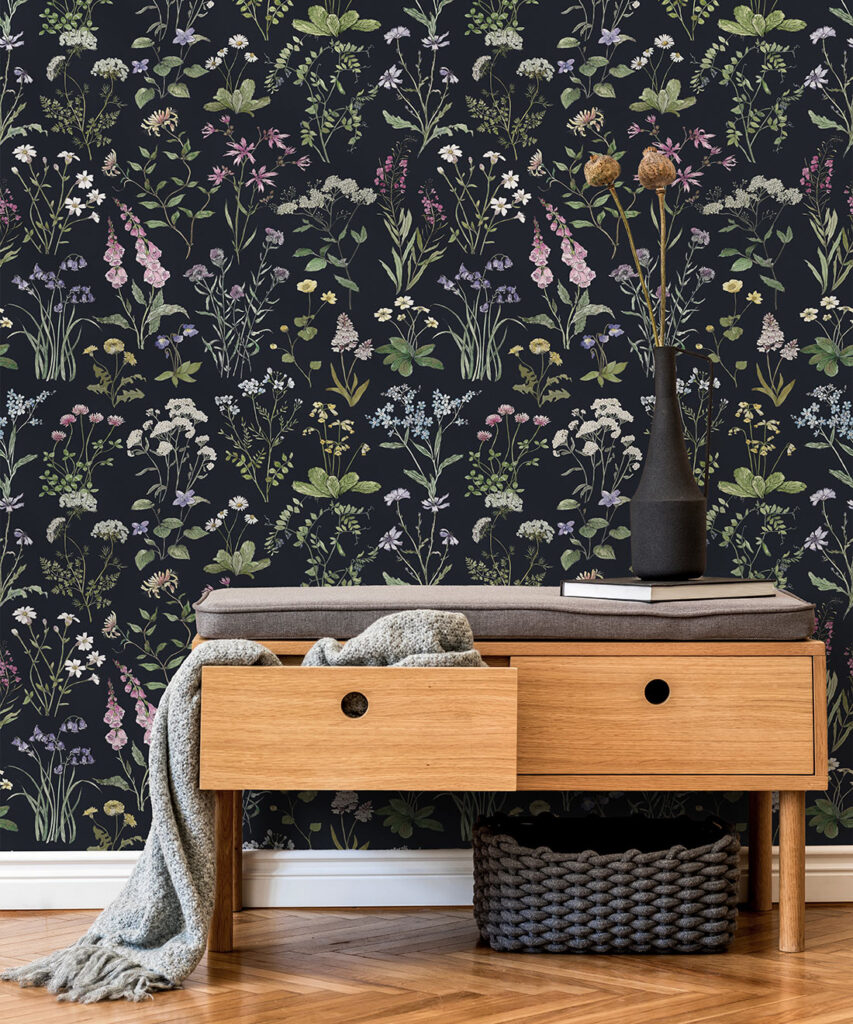 Wild Meadow Wallpaper • Floral Wallpaper • Milton & King UK