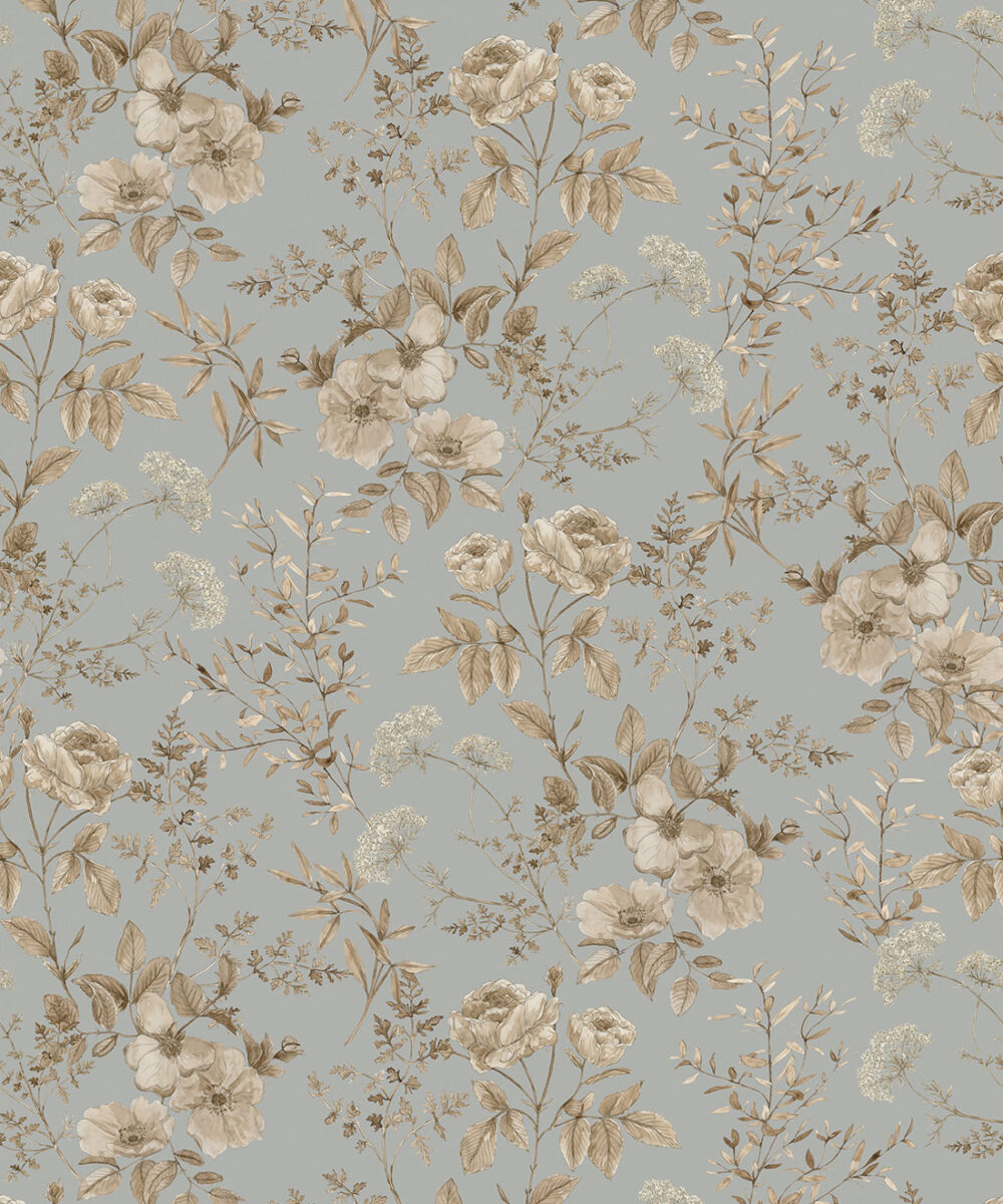 Belle Fleur Wallpaper • Floral Wallpaper • Milton & King UK