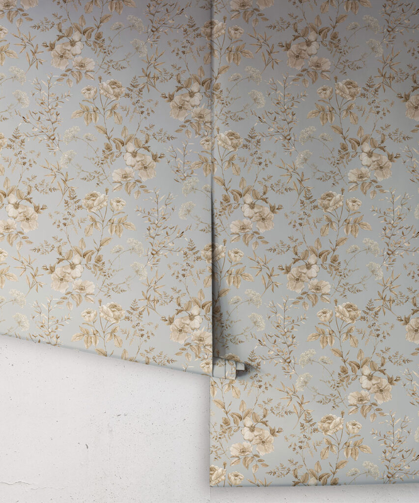 Belle Fleur Wallpaper • Floral Wallpaper • Milton & King UK