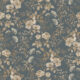 Wallpaper Republic - Floral Emporium Collection - Belle Fleur - Slate Grey - Swatch