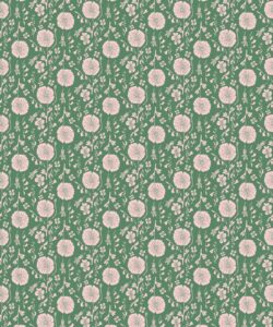 In The Bloom Collection - Wallpaper Republic - Meadow Dreams Wallpaper - Colorway: Forest - Swatch