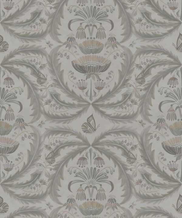 Magical Mariposa Wallpaper - Colorway: Frostbite - Swatch