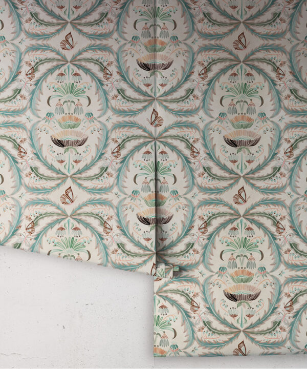 Magical Mariposa Wallpaper - Colorway: Morning Light - Rolls