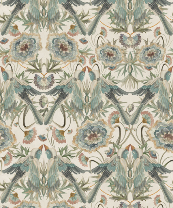 Paloma Wallpaper - Colorway: Milk - Swatch