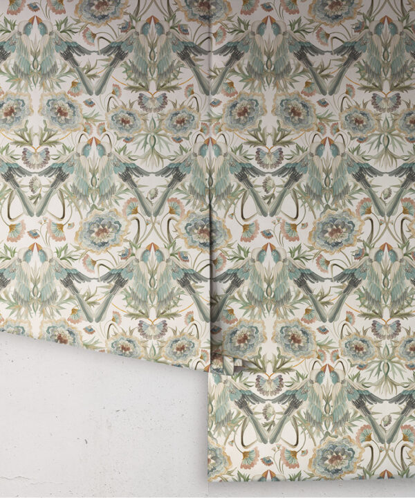 Paloma Wallpaper - Colorway: Milk - Rolls