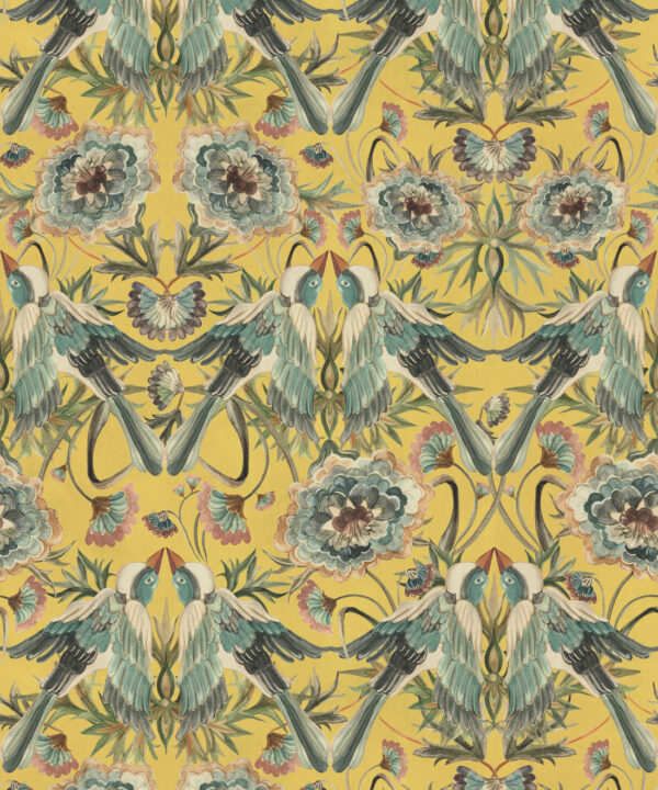 Paloma Wallpaper - Colorway: Sunshine - Swatch