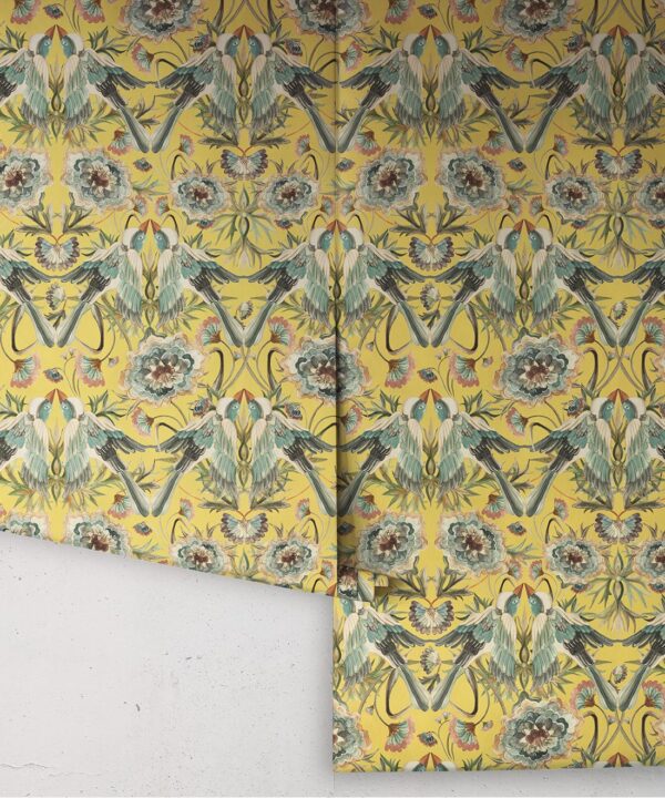 Paloma Wallpaper - Colorway: Sunshine - Rolls