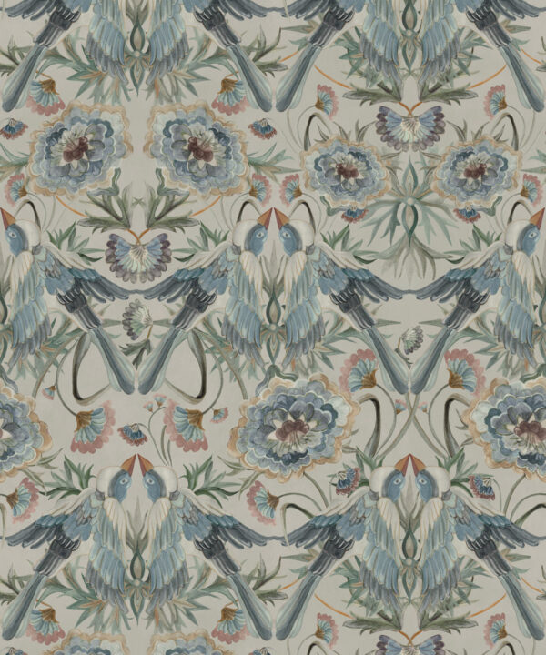 Paloma Wallpaper - Colorway: Winter - Swatch