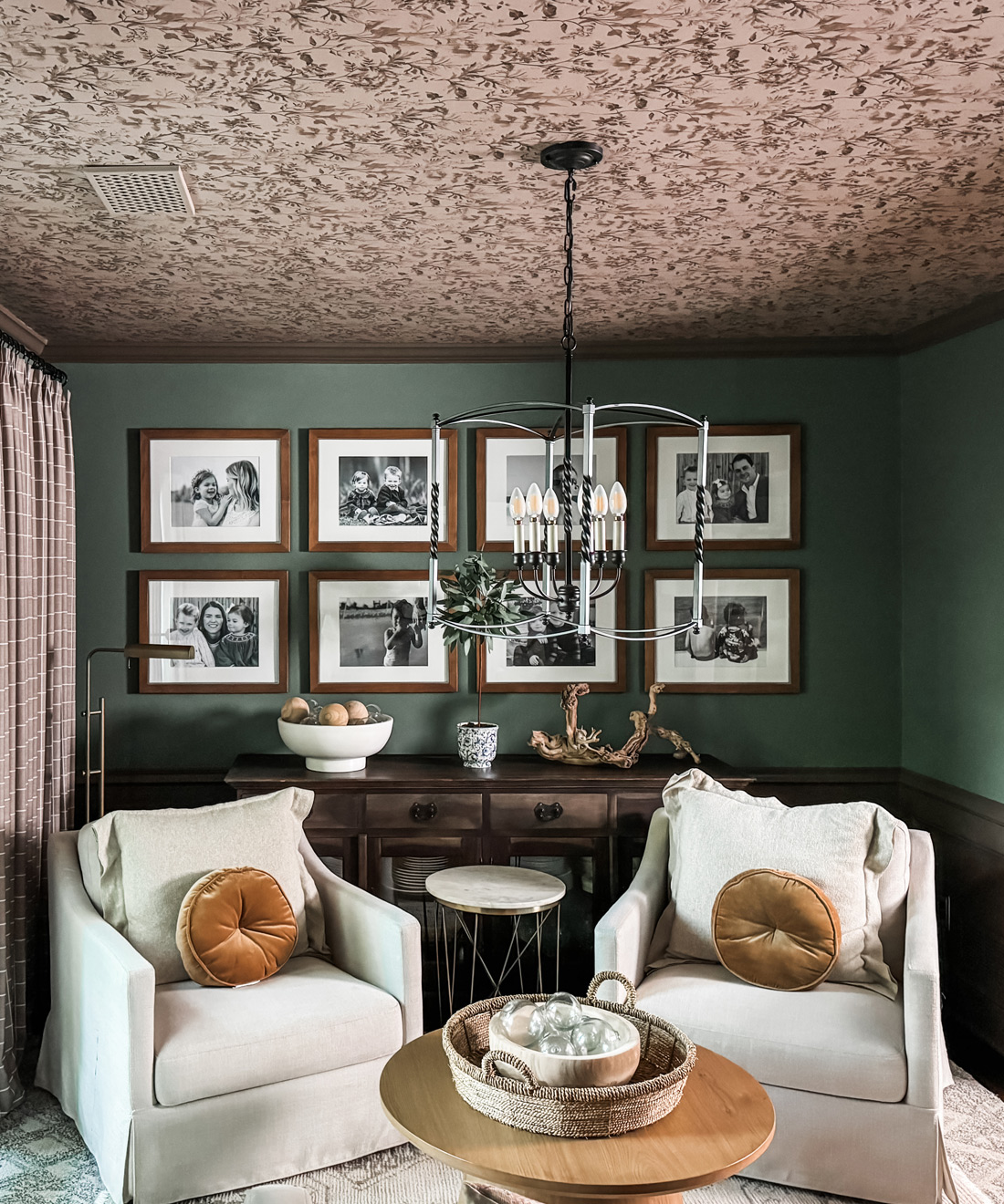 Antique Botanica Wallpaper • Ceiling Wallpaper • Shelby Eanes