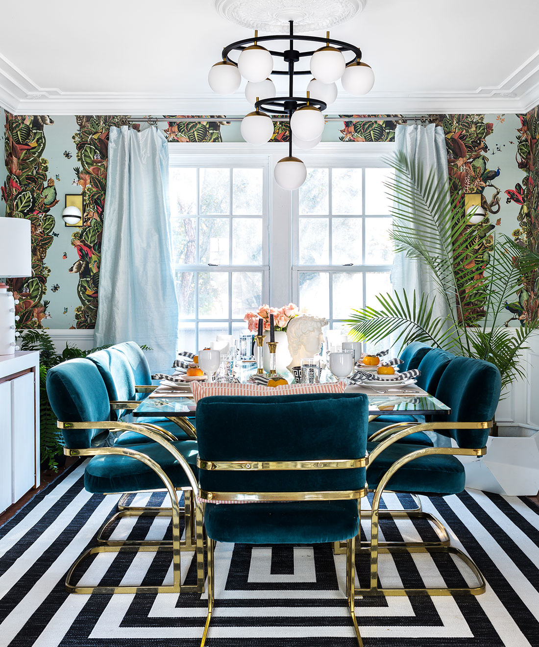 Viva Tropicana Wallpaper • Dining Room