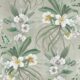 Hibiscus at Double Bay Wallpaper - Bethany Linz - My Sydney Collection - Colourway: Beige - Swatch