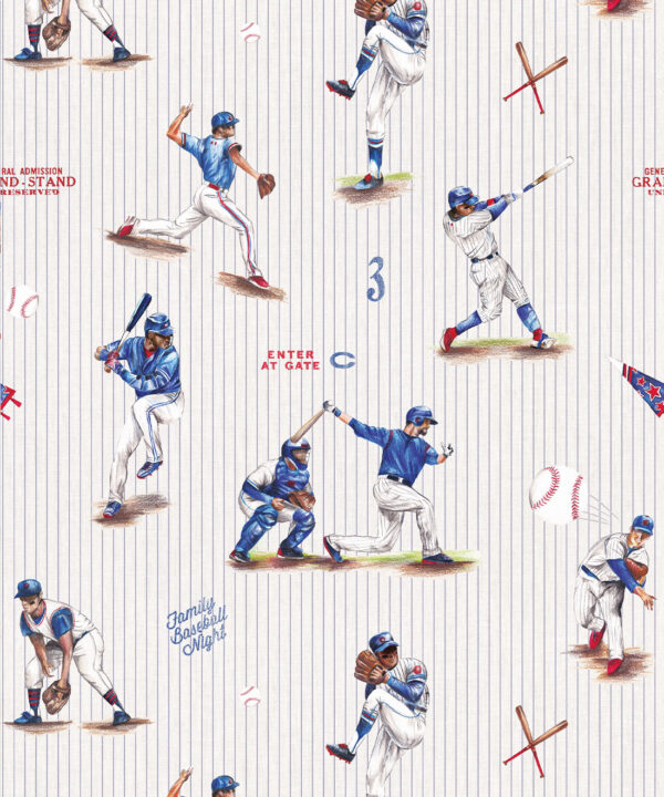 Baseball Wallpaper • Bears • Swatch