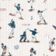 Baseball Wallpaper • Blue Crew • Swatch