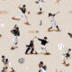 Baseball Wallpaper • Orange Nation • Swatch