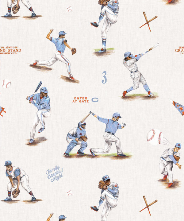 Baseball Wallpaper • Redbirds • Swatch