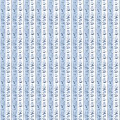 Garland Wallpaper - Palace Grove Collection - M&K Studio - Swatch - Colorway: Sapphire