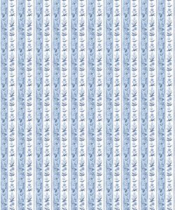 Garland Wallpaper - Palace Grove Collection - M&K Studio - Swatch - Colorway: Sapphire