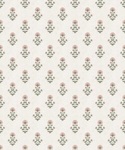 Marigold Wallpaper - Palace Grove Collection - M&K Studio - Swatch - Colorway: Antique Rose