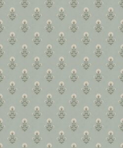 Marigold Wallpaper - Palace Grove Collection - M&K Studio - Swatch - Colorway: Duck Egg