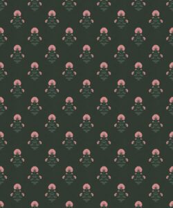 Marigold Wallpaper - Palace Grove Collection - M&K Studio - Swatch - Colorway: Jewel