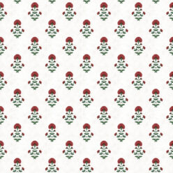 Marigold Wallpaper - Palace Grove Collection - M&K Studio - Swatch - Colorway: Ruby
